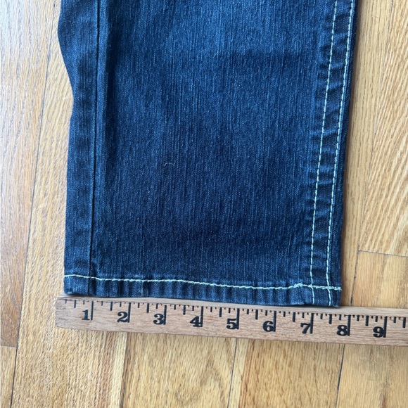 Jeans New roz&Ali Dark Blue Denim Jeans suze 14W - Picture 8 of 10